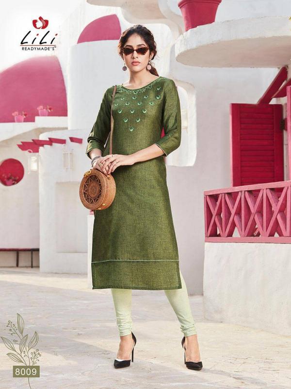 Lili Suhani Cotton Embroidery Fancy Kurti Catalogue 